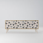 HAPPY HENS TV-Lowboard mit 3 Türen in Eiche-Optik