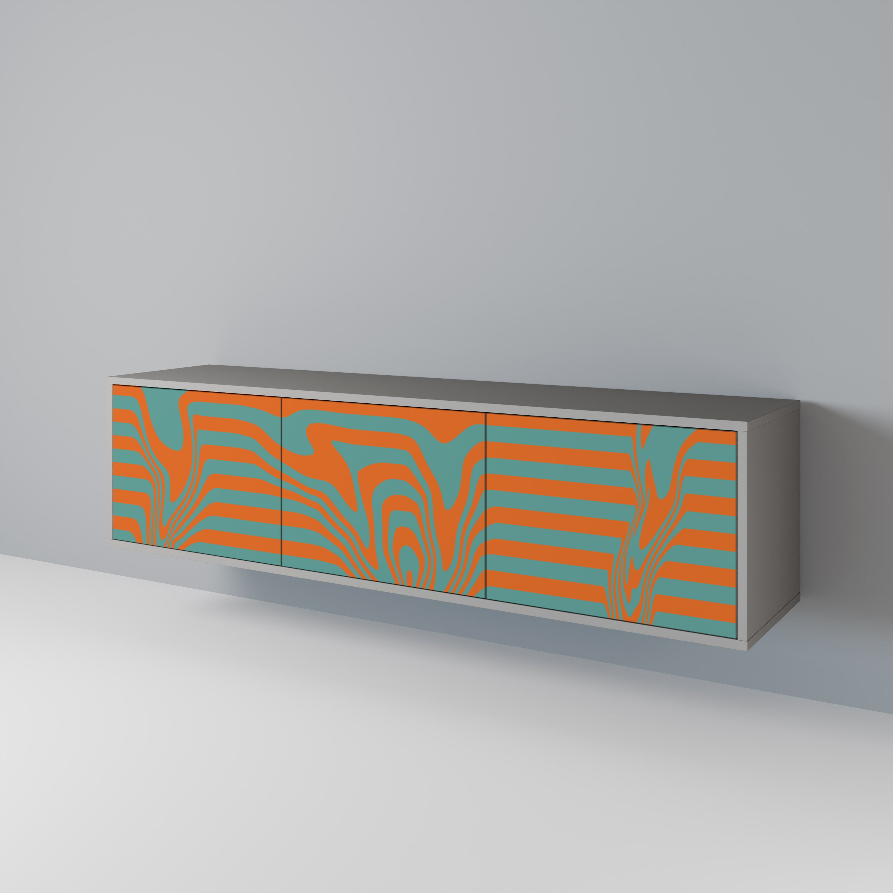 LINE COLLAPSE 3-türiges TV-Lowboard