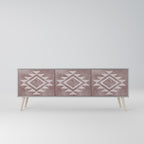 MARVEL MOSAIC TV-Lowboard mit 3 Türen in Grau