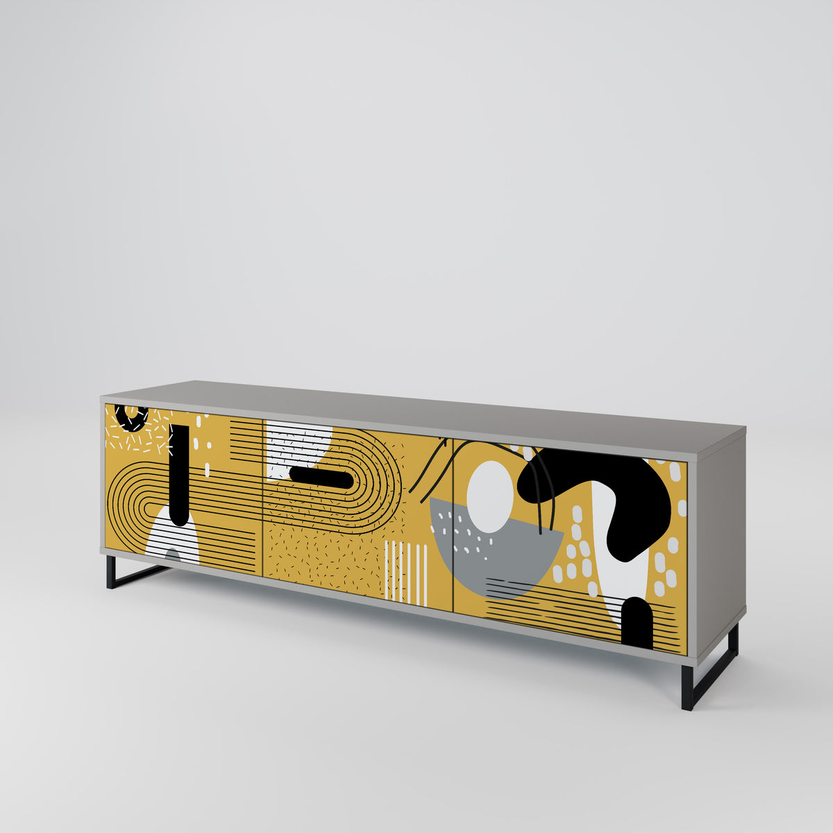 SHAPESHIFT SYMPHONY 3-türiges TV-Lowboard