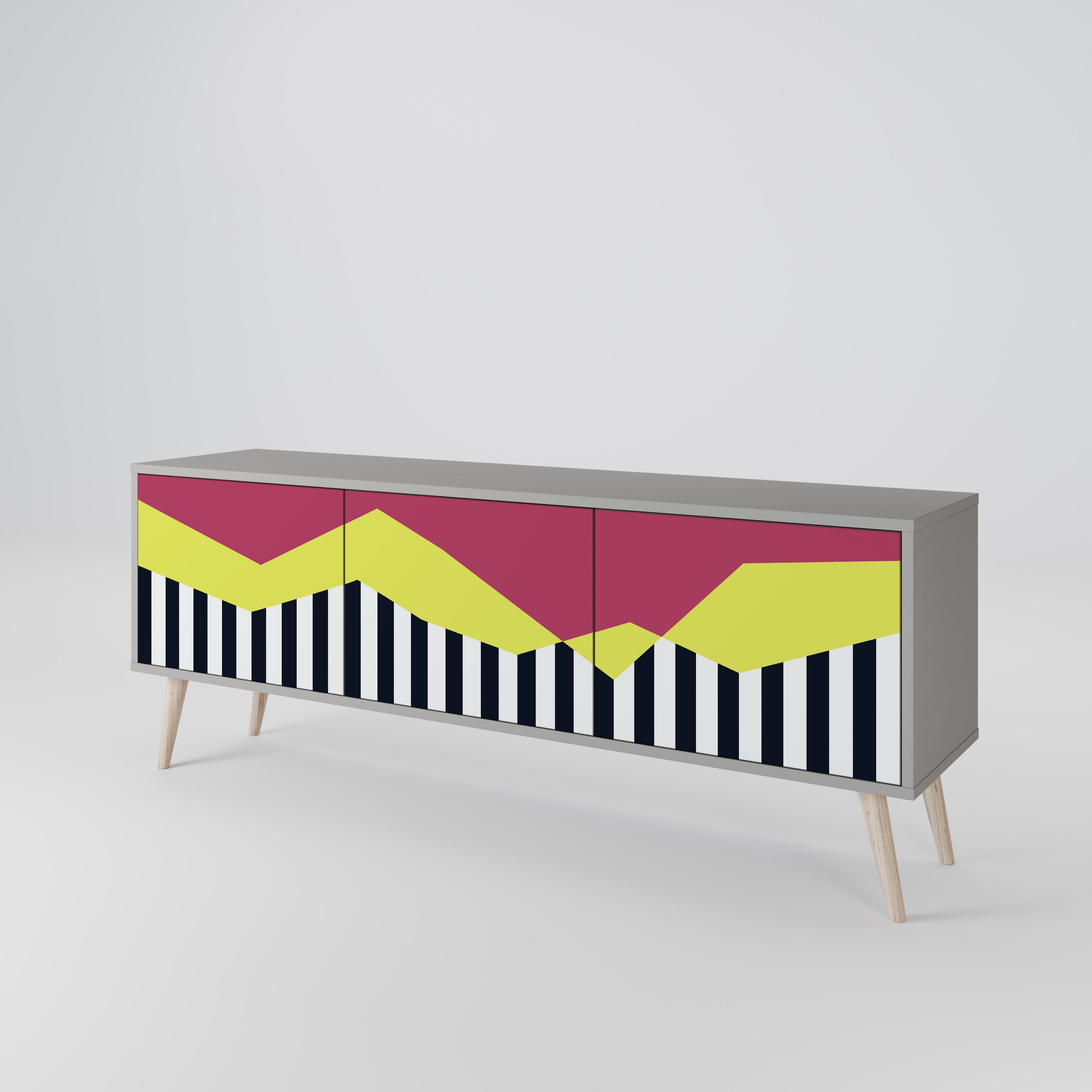 PIANO FANTASY 3-Door TV Cabinet