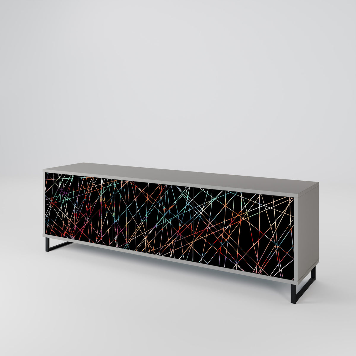 LUMINOUS SNARE 3-türiges TV-Lowboard