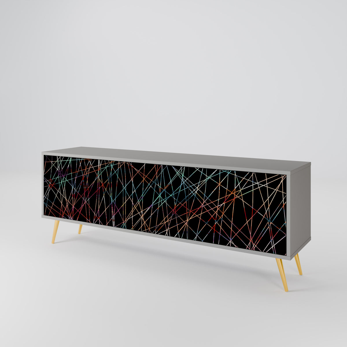 LUMINOUS SNARE 3-türiges TV-Lowboard