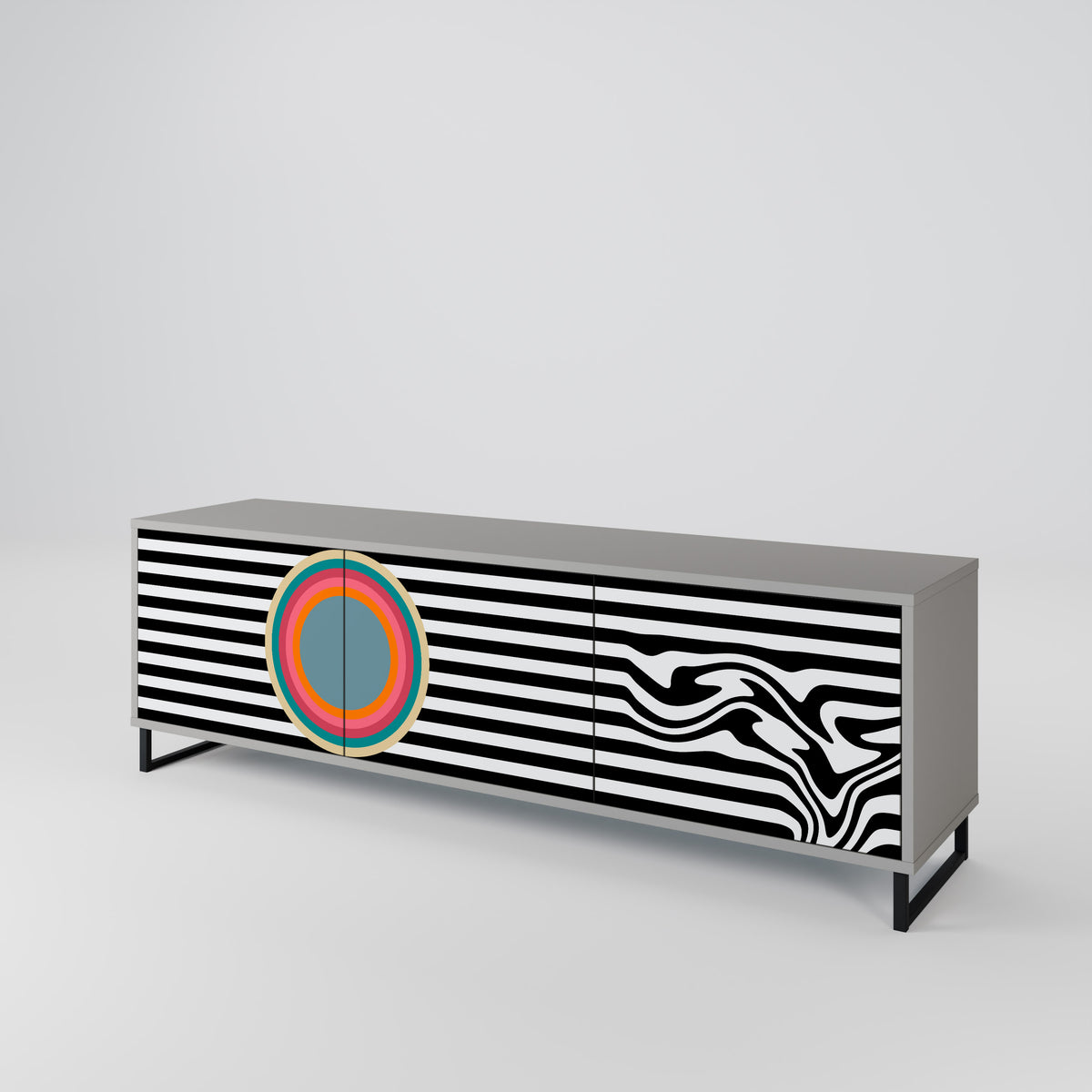 SPECTRA SHOWCASE 3-türiges TV-Lowboard