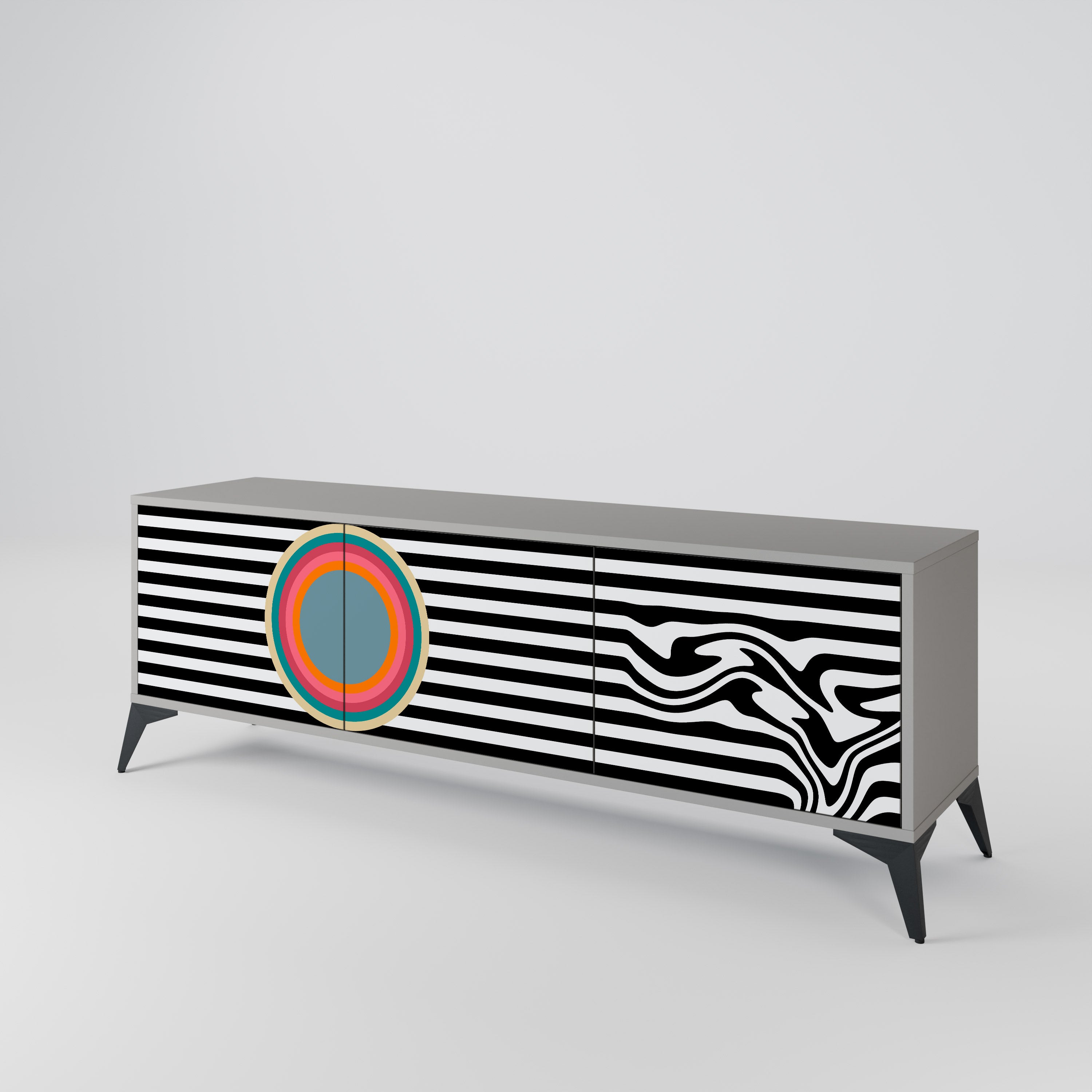 SPECTRA SHOWCASE 3-Door TV Cabinet