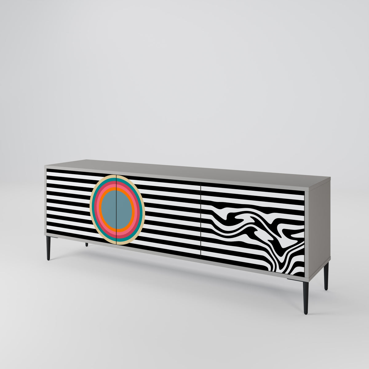 SPECTRA SHOWCASE 3-türiges TV-Lowboard