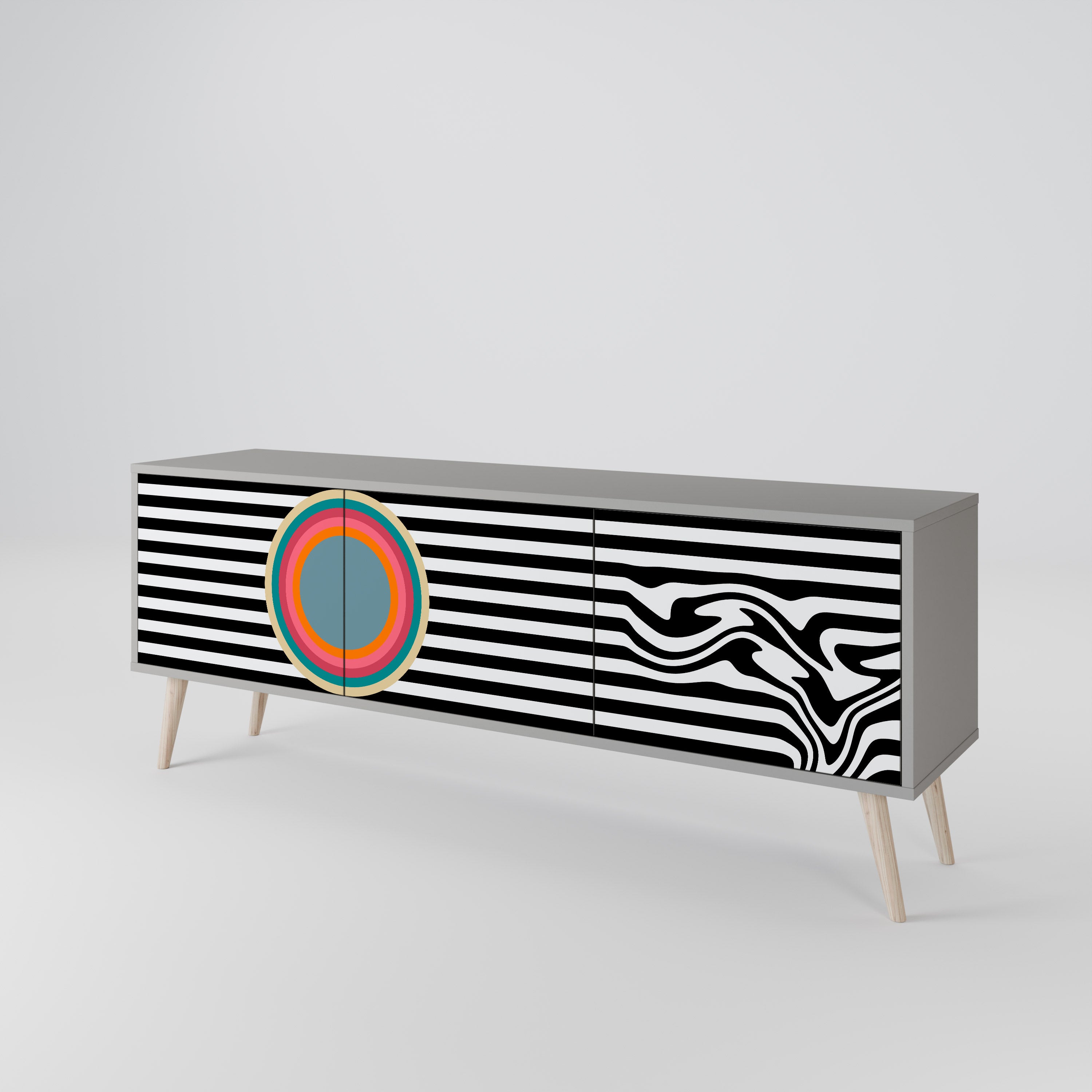 SPECTRA SHOWCASE 3-Door TV Cabinet