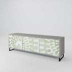 HELIX DANCE TV-Lowboard mit 3 Türen in Grau