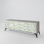 HELIX DANCE TV-Lowboard mit 3 Türen in Grau