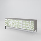 HELIX DANCE TV-Lowboard mit 3 Türen in Grau