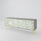 HELIX DANCE TV-Lowboard mit 3 Türen in Grau