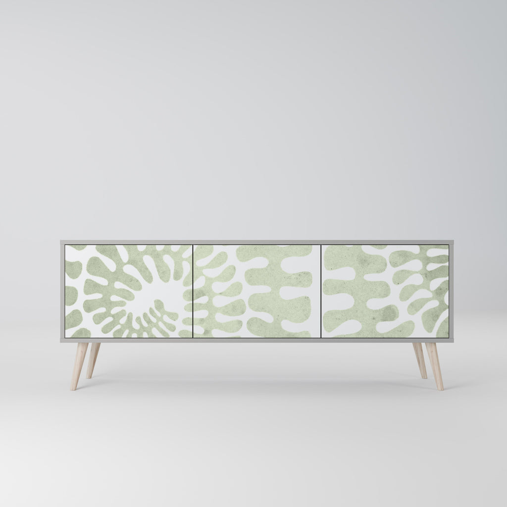 HELIX DANCE TV-Lowboard mit 3 Türen in Grau