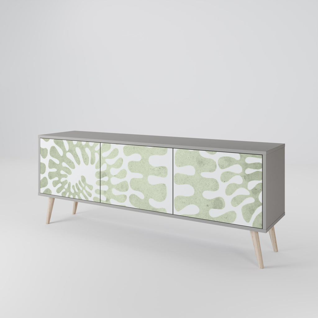 HELIX DANCE TV-Lowboard mit 3 Türen in Grau