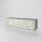 HELIX DANCE TV-Lowboard mit 3 Türen in Grau