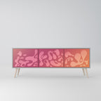 IRREGULAR PINK TV-Lowboard mit 3 Türen in Grau