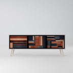 INTREPID FORMATION TV-Lowboard mit 3 Türen in Grau