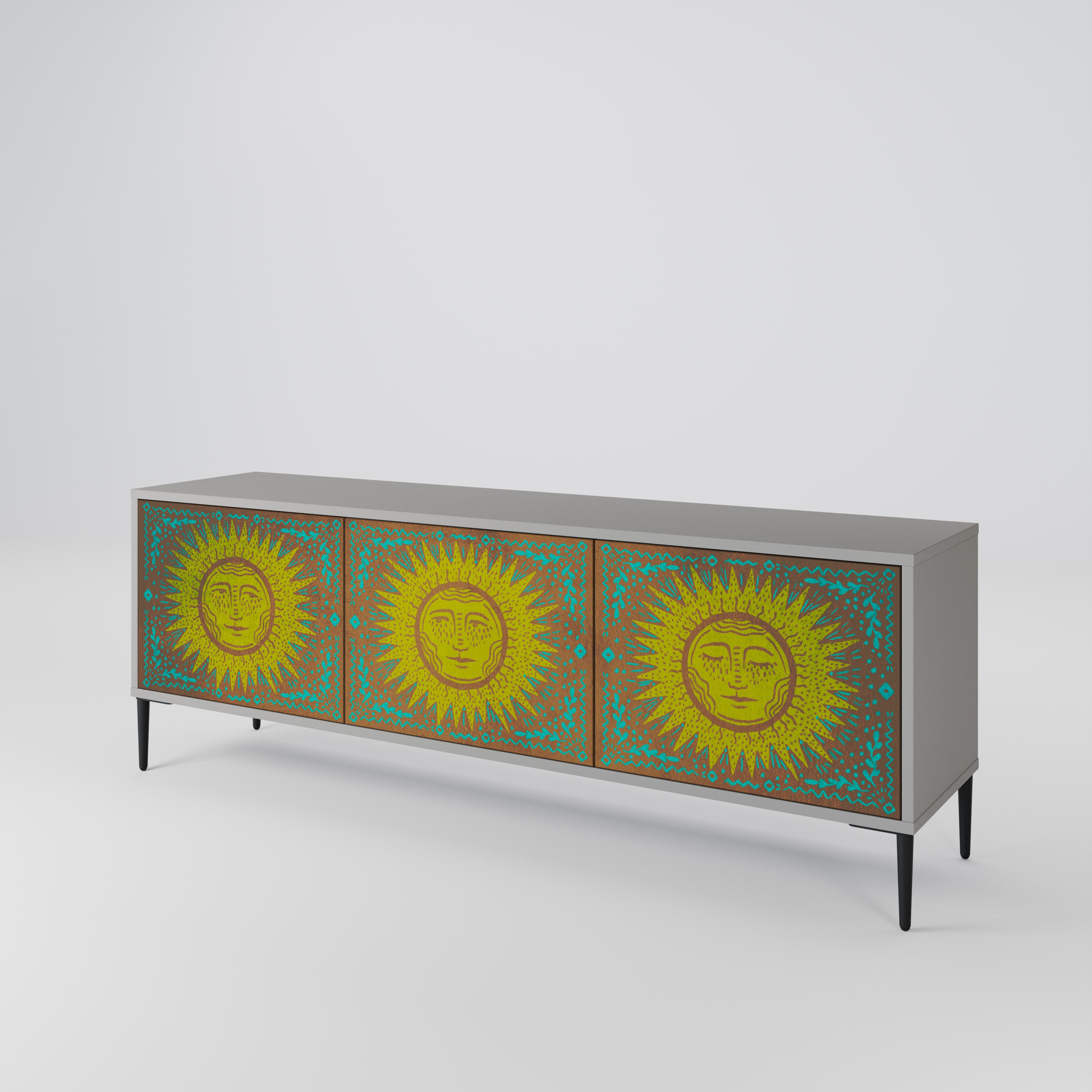 SUNSHINE EULOGY 3-Door TV Cabinet