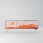 LUMINOUS SUNLIGHT TV-Lowboard mit 3 Türen in Grau