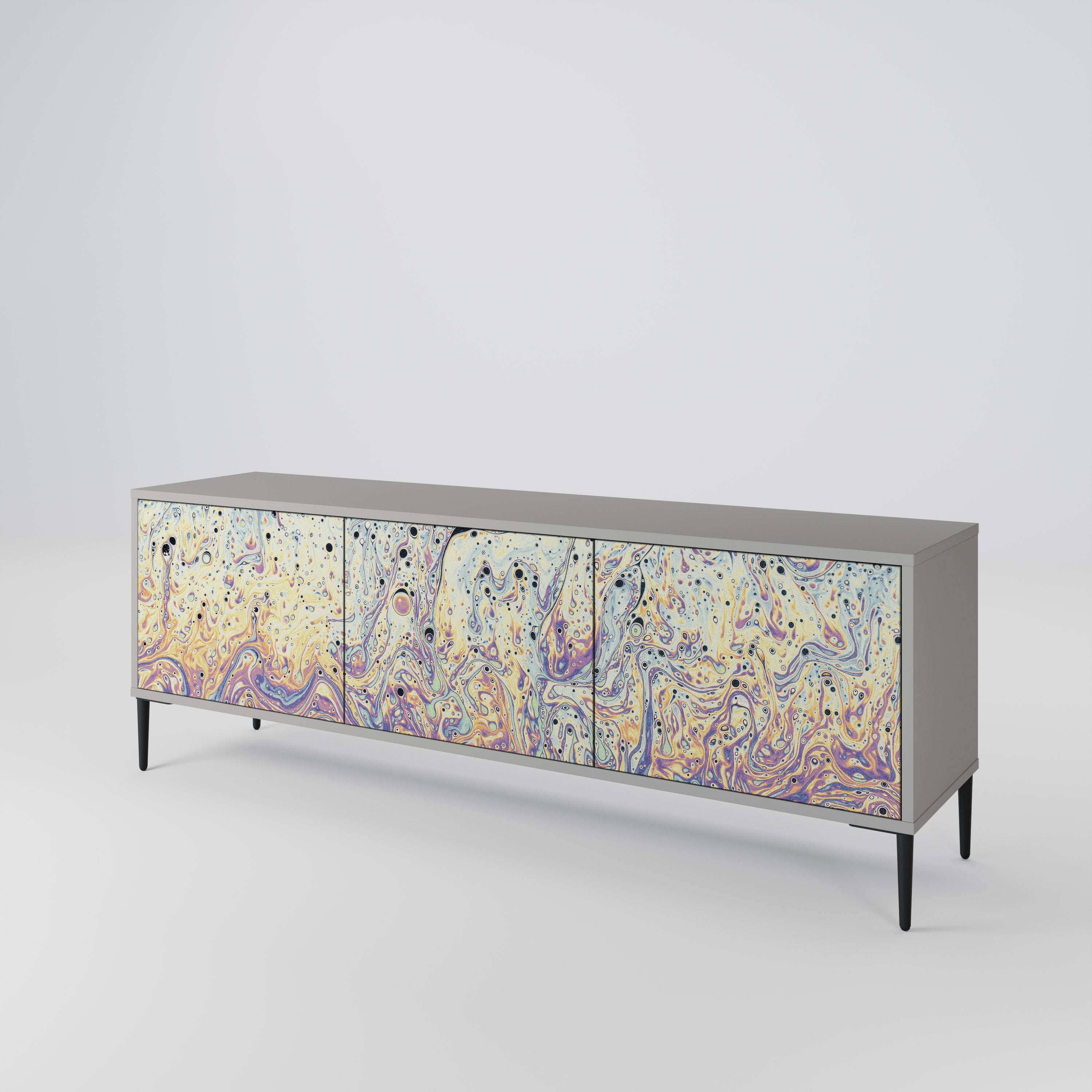 MOSAIC OF COLORS 3-Door TV Cabinet