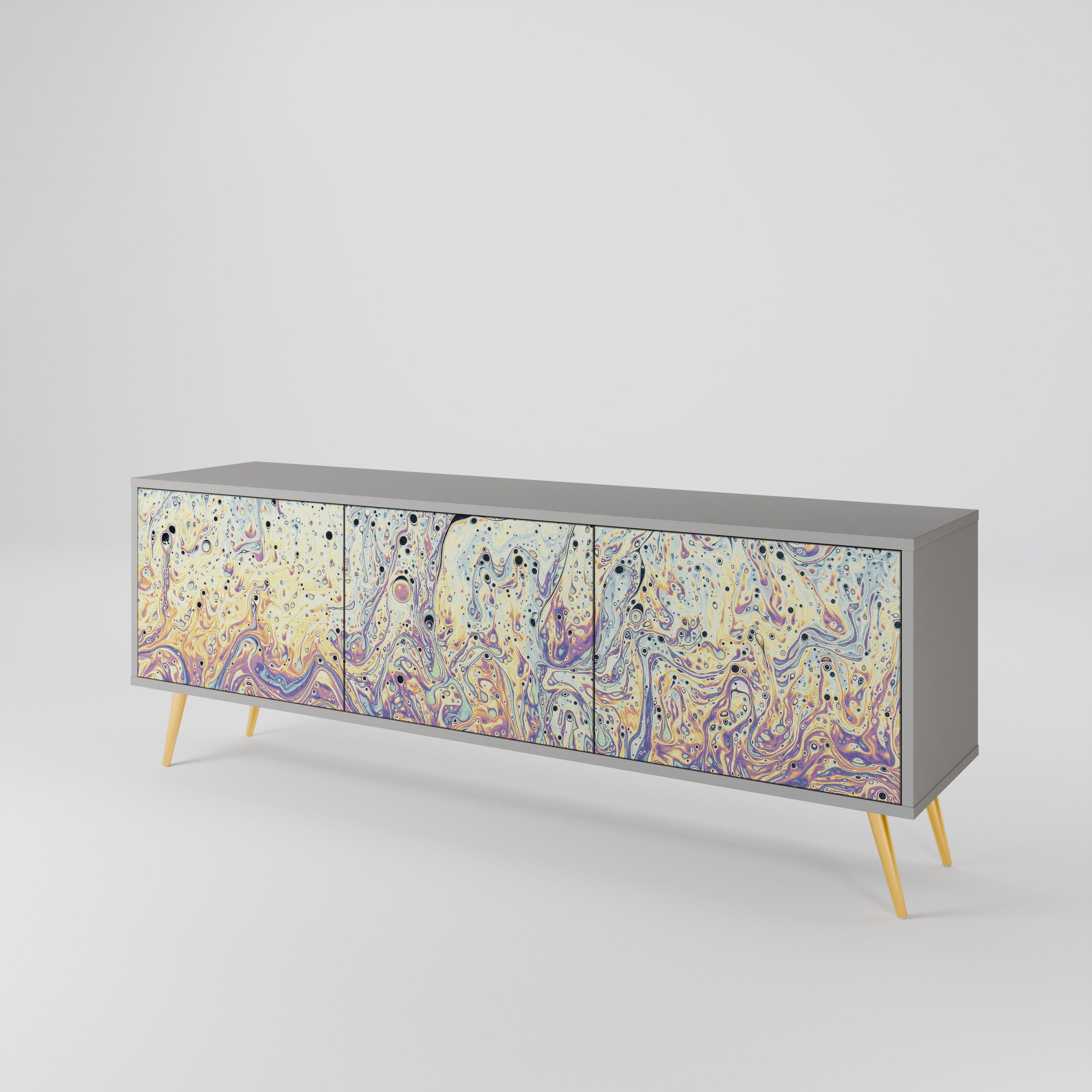 MOSAIC OF COLORS 3-Door TV Cabinet
