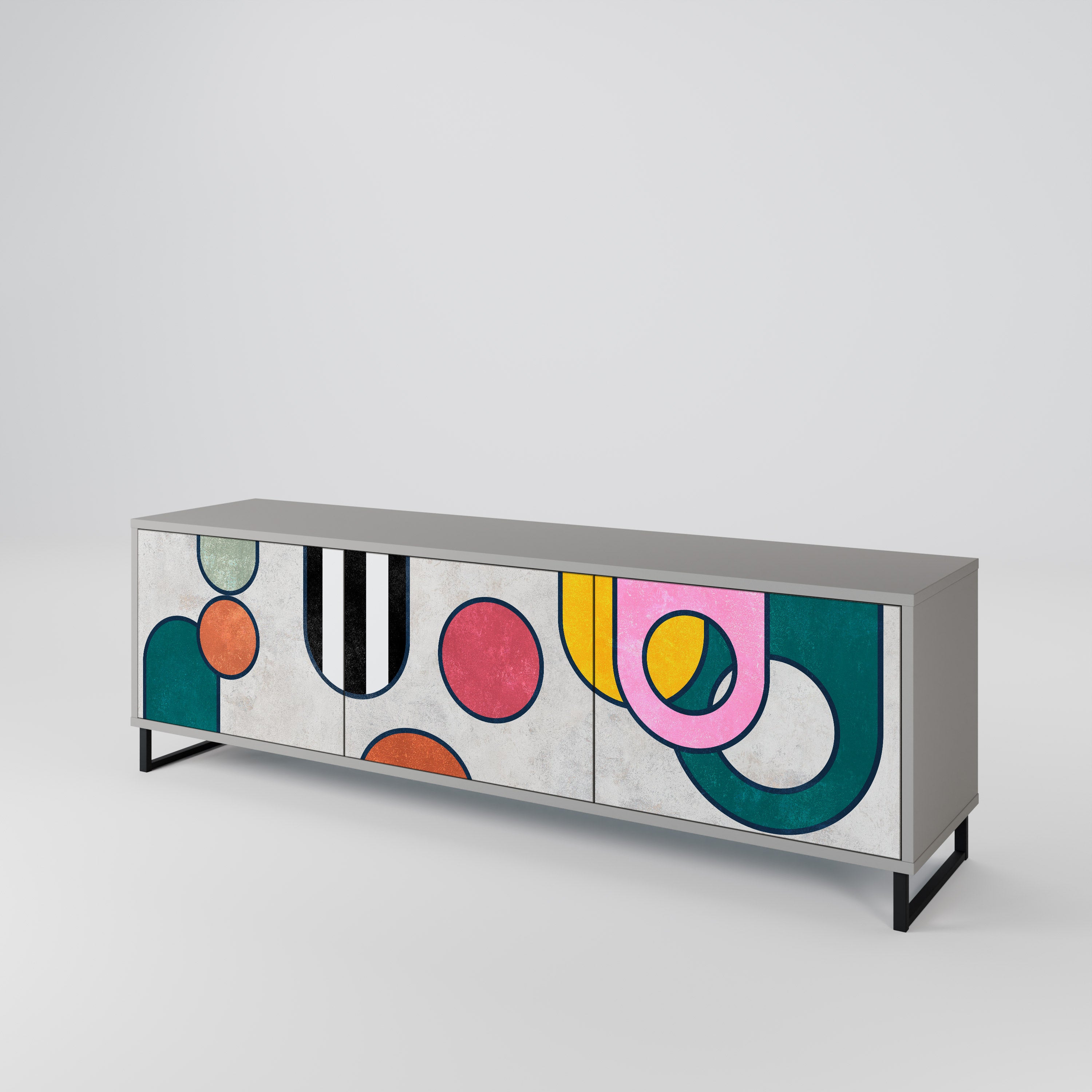 COOL STORY 3-Door TV Cabinet