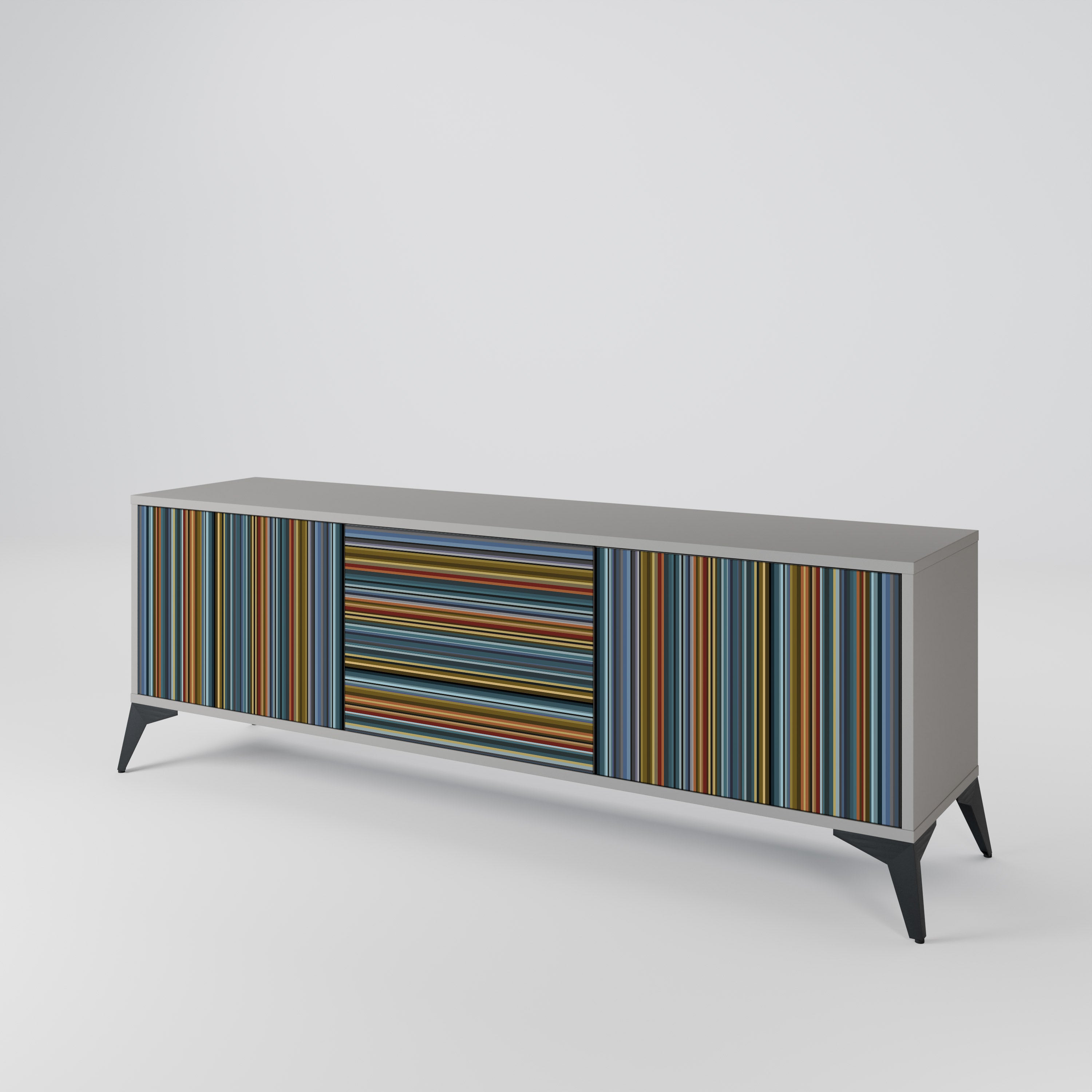 LINEOUT SPECTRUM 3-Door TV Cabinet