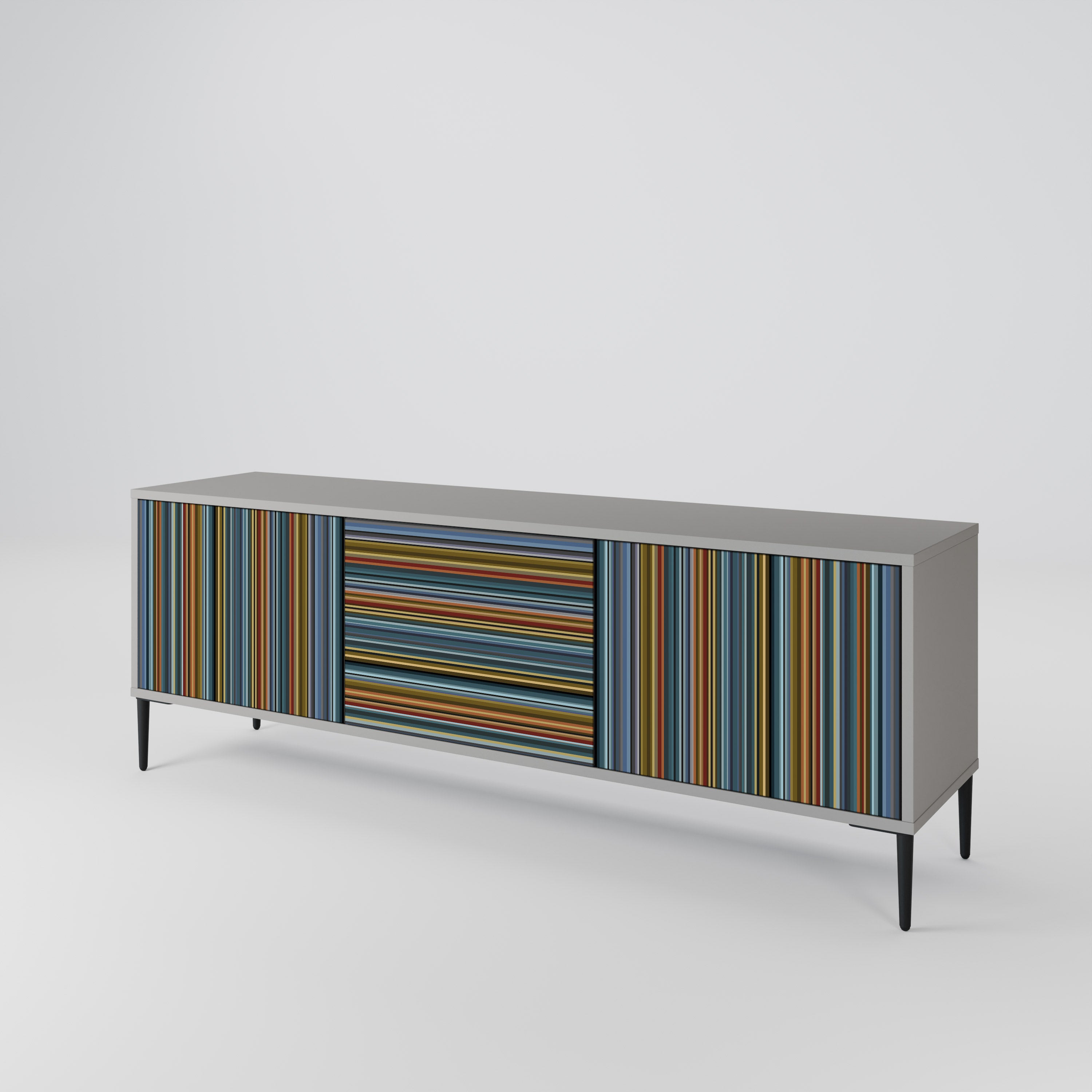 LINEOUT SPECTRUM 3-Door TV Cabinet