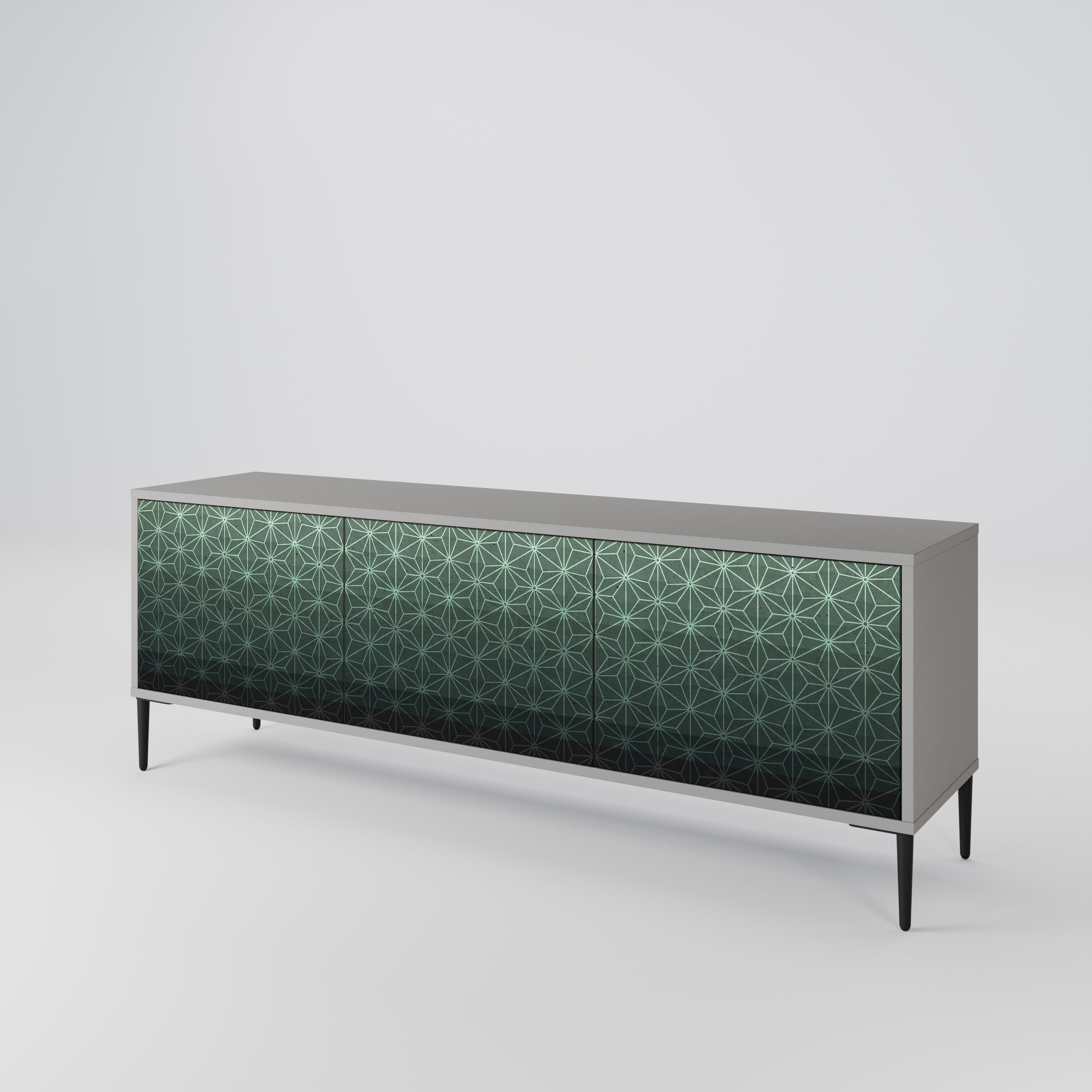 ORNAMENTAL GLIMMER 3-Door TV Cabinet