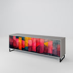 COLORFUL SOUNDS TV-Lowboard mit 3 Türen in Grau