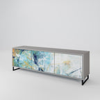 ABSTRACT THOUGHTS TV-Lowboard mit 3 Türen in Grau