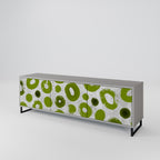 GREEN RHAPSODY TV-Lowboard mit 3 Türen in Grau