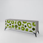 GREEN RHAPSODY TV-Lowboard mit 3 Türen in Grau