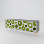 GREEN RHAPSODY TV-Lowboard mit 3 Türen in Grau