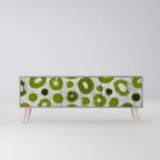 GREEN RHAPSODY TV-Lowboard mit 3 Türen in Grau