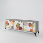 FLEETING HAPPINESS TV-Lowboard mit 3 Türen in Grau