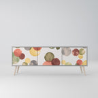 FLEETING HAPPINESS TV-Lowboard mit 3 Türen in Grau