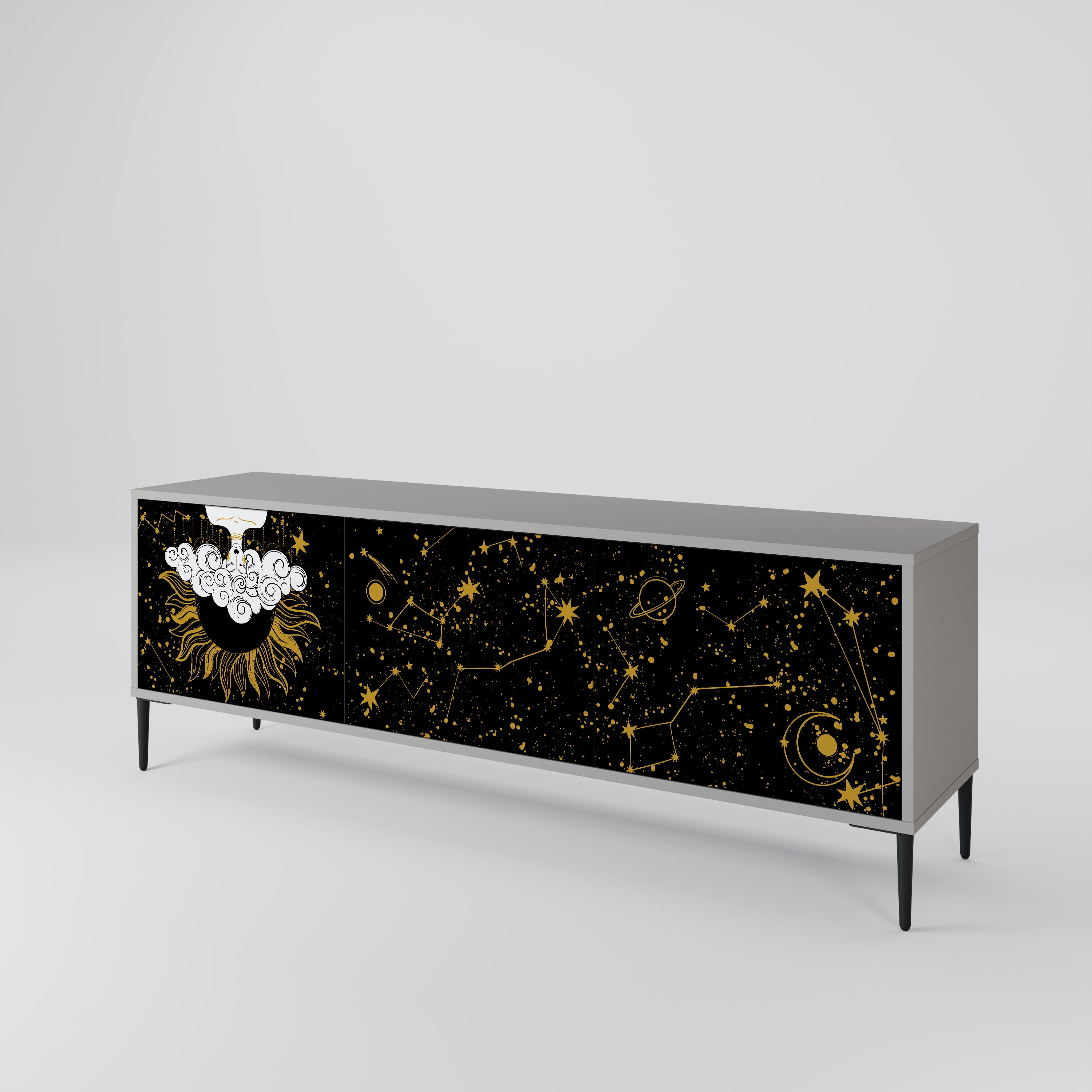 STELLAR CONSTELLATIONS 3-türiges TV-Lowboard
