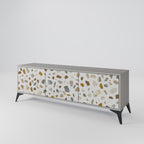 PIECES OF TOMORROW TV-Lowboard mit 3 Türen in Grau