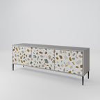 PIECES OF TOMORROW TV-Lowboard mit 3 Türen in Grau