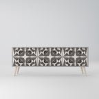 MONOCHROME NEXUS TV-Lowboard mit 3 Türen in Grau