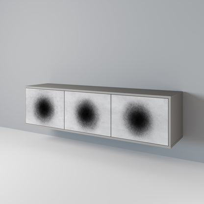 BLACK HOLE 3-türiges TV-Lowboard