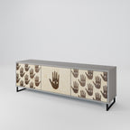 SEE MORE TV-Lowboard mit 3 Türen in Grau