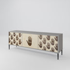 SEE MORE TV-Lowboard mit 3 Türen in Grau