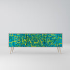 NOSTALGIC MEMORIES TV-Lowboard mit 3 Türen in Grau