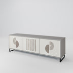 HARMONY ESSENCE TV-Lowboard mit 3 Türen in Grau