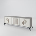 HARMONY ESSENCE TV-Lowboard mit 3 Türen in Grau