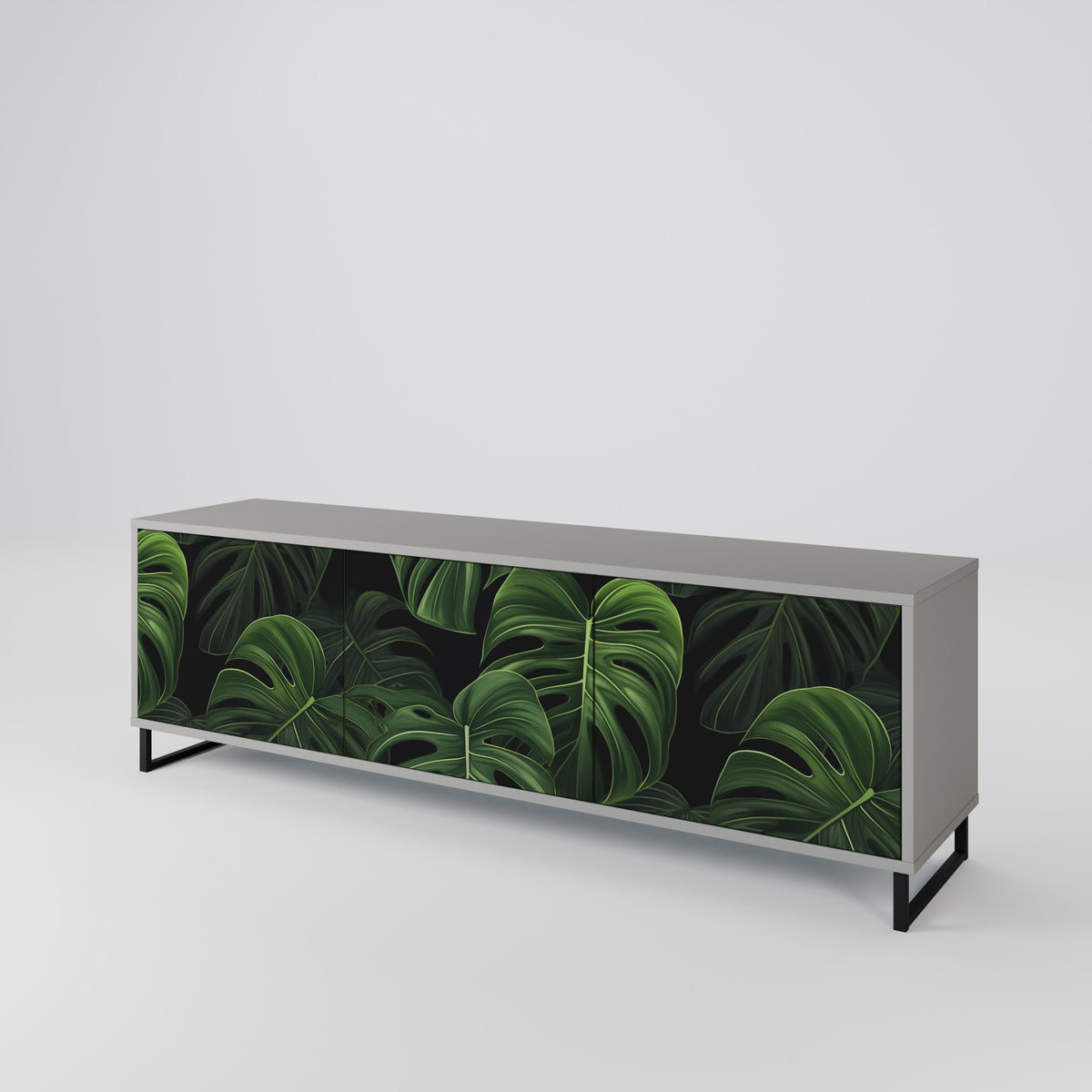 INFINITE MONSTERA 3-türiges TV-Lowboard
