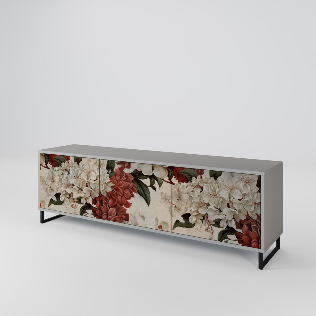 EPHEMERAL DAYS TV-Lowboard mit 3 Türen in Grau