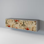 BLOOMING HARMONY TV-Lowboard mit 3 Türen in Grau