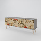 BLOOMING HARMONY TV-Lowboard mit 3 Türen in Grau